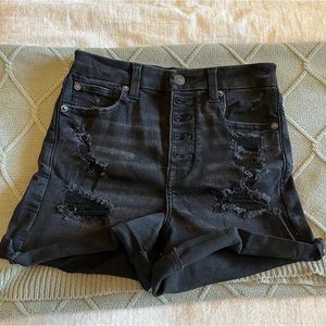 American Eagle High Waisted Denim Shorts